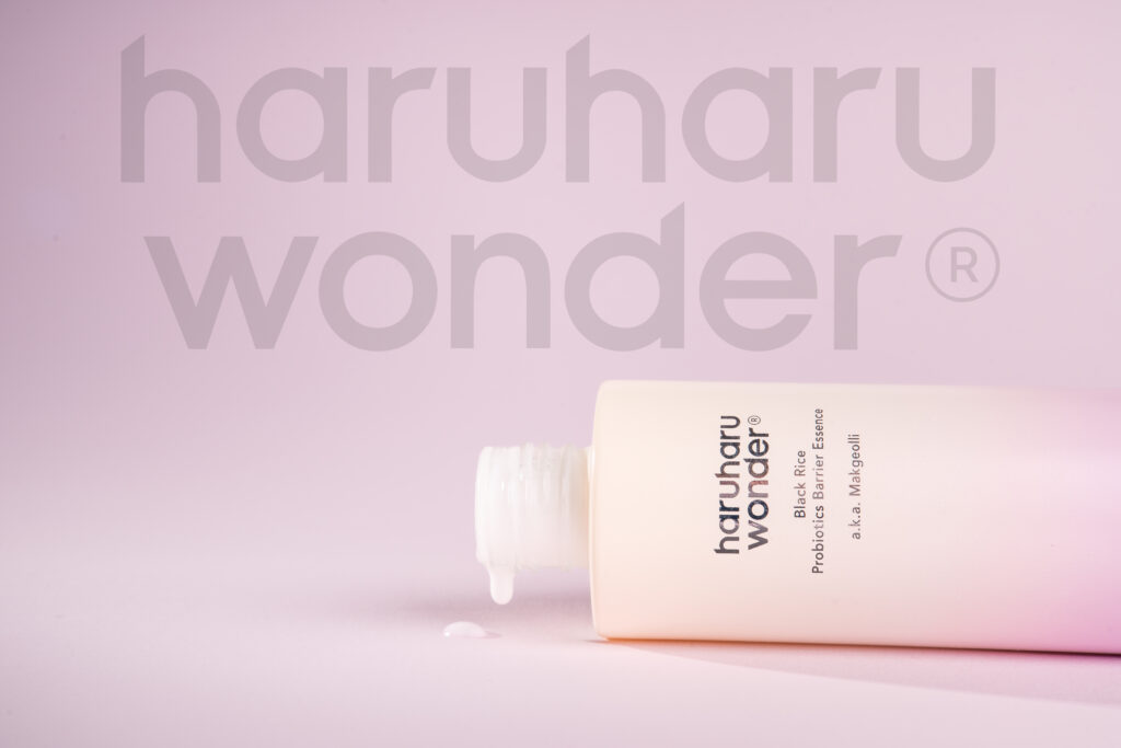 Produktová fotografie kosmetiky Haruharu Wonder